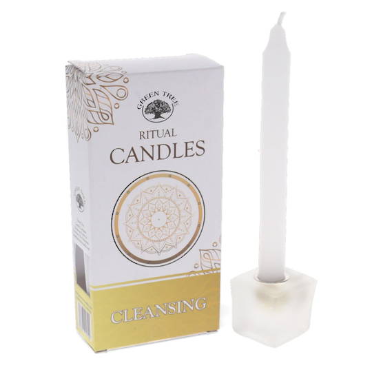 Green Tree Ritual Mini Candles - Cleansing (10 pack) image 0